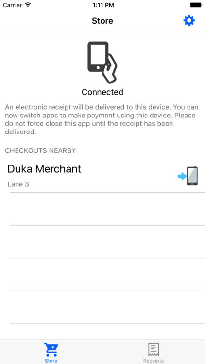 Green Receipt - paperless receipts